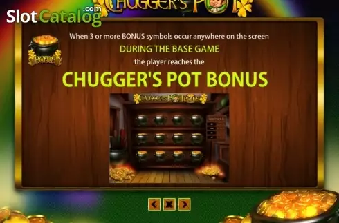 画面7. Chuggers Pot カジノスロット