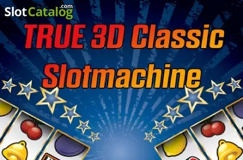 True 3D Classic Slotmachine Logo