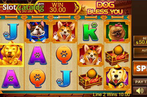 Game workflow . Dog Bless You slot