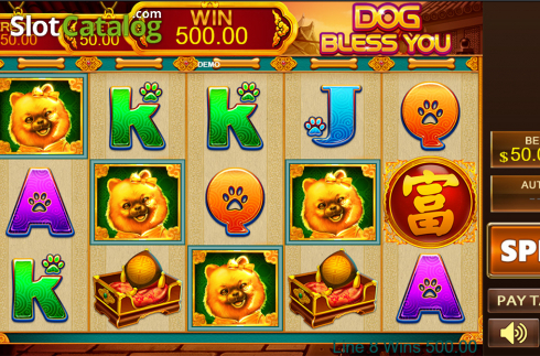 Game workflow 3. Dog Bless You slot