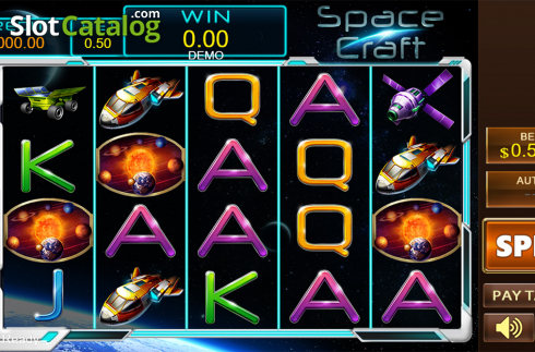 画面2. Space Craft カジノスロット