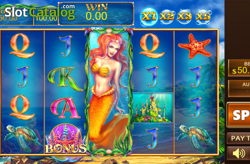 Game workflow 3. Princess Mermaid slot