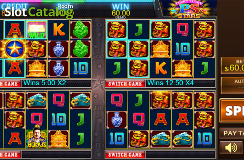 Game workflow 2. PS Stars - Lucky Lucky slot