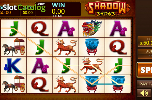 画面4. Shadow Shows カジノスロット