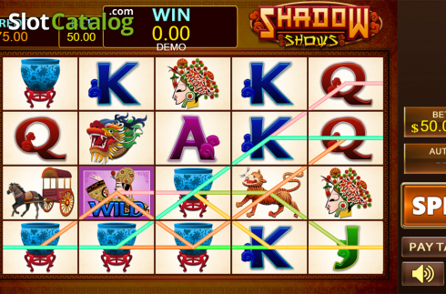 画面6. Shadow Shows カジノスロット