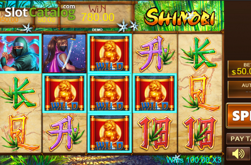 Game workflow 2. SHINOBI slot