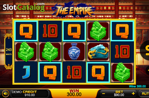 Game workflow . The Empire (PlayStar) slot
