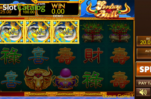 Game workflow . Fortune Bull slot