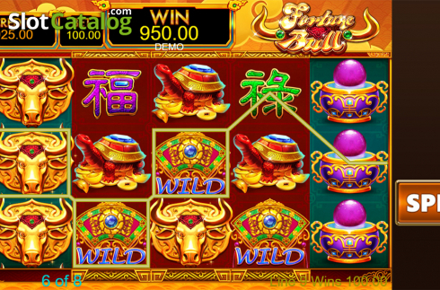Game workflow 3. Fortune Bull slot