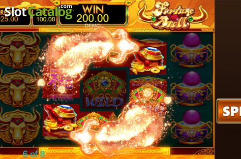 Game workflow 4. Fortune Bull slot