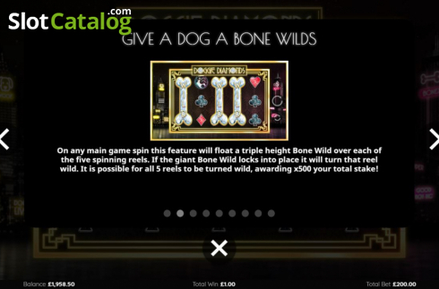 Captura de tela8. Doggie Diamonds slot
