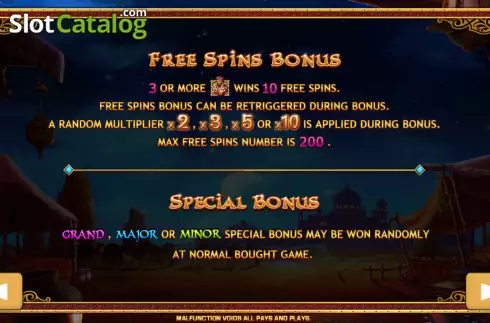 FS bonus screen. Mayalu slot