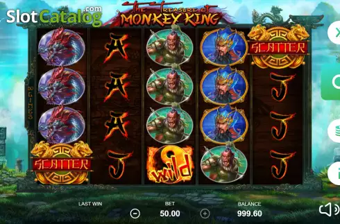 Reel Screen. Monkey King (Playbro) slot