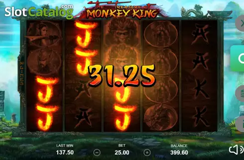 Pantalla4. Monkey King (Playbro) Tragamonedas 