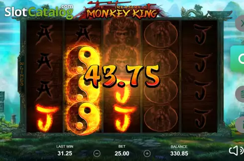 Pantalla5. Monkey King (Playbro) Tragamonedas 