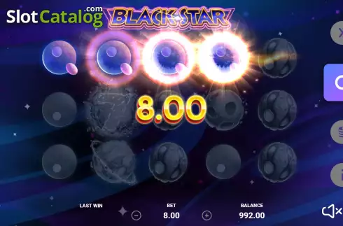 Bildschirm6. Black Star slot