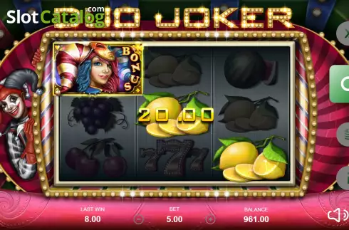 Bildschirm5. Duo Joker slot