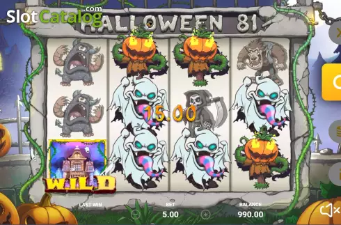 Bildschirm3. Halloween 81 slot