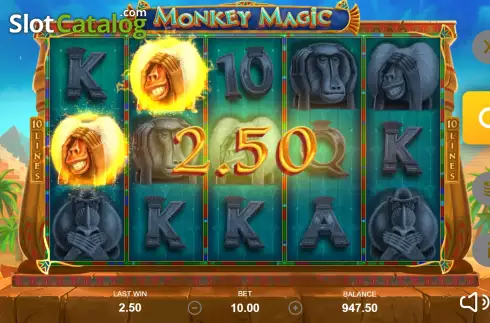 Win Screen 3. Monkey Magic slot