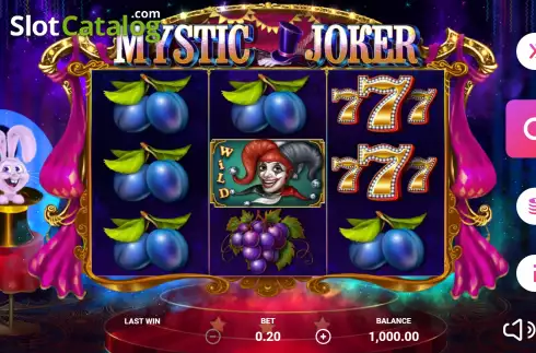 Ekran2. Mystic Joker (Playbro) yuvası