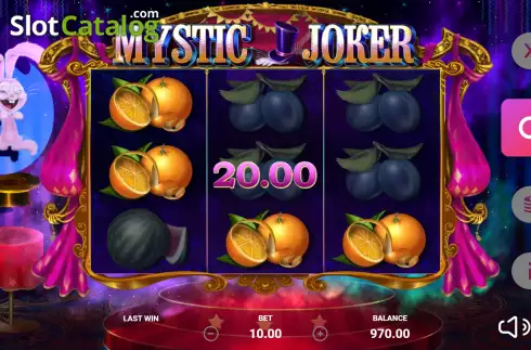 Ekran3. Mystic Joker (Playbro) yuvası