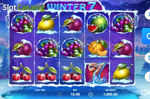 Bildschirm2. Winter 7 slot