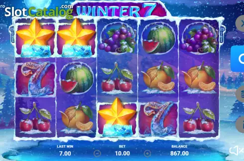 Bildschirm4. Winter 7 slot