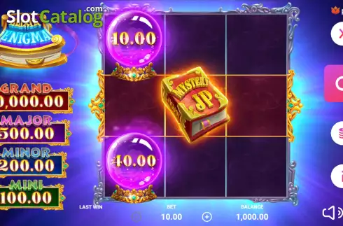 Schermo2. Elixir Enigma slot