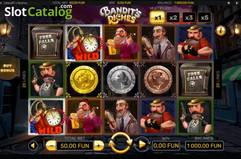 Captura de tela2. Bandit's Riches slot