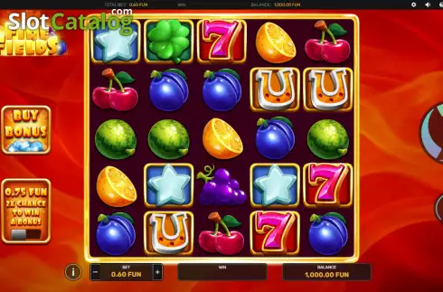 Fire Fields slot. Fire Fields slot