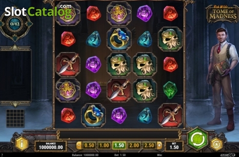 Reel Screen. Tome of Madness slot