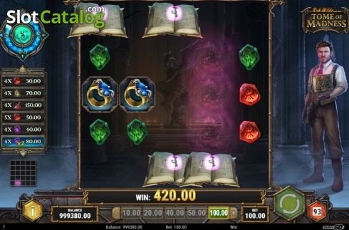 Feature 1. Tome of Madness slot