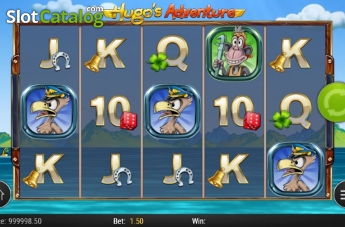 Bildschirm4. Hugos Adventure slot