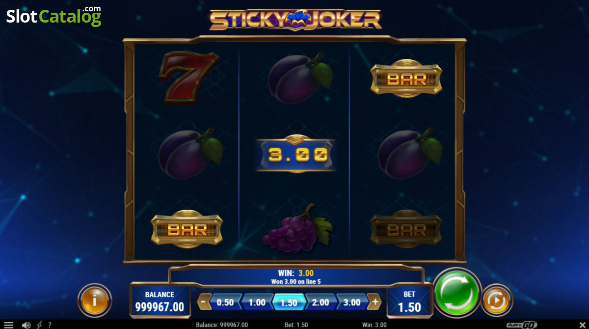 Sticky Joker Slot - Free Demo & Game Review | Dec 2023