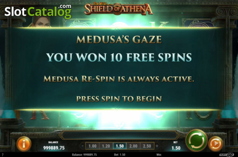 Free Spins 1. Rich Wilde and the Shield of Athena slot
