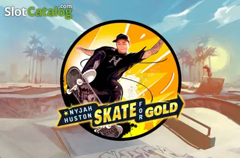 Nyjah Huston - Skate for Gold Logo