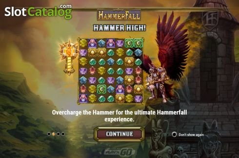 Screenshot3. Hammerfall slot