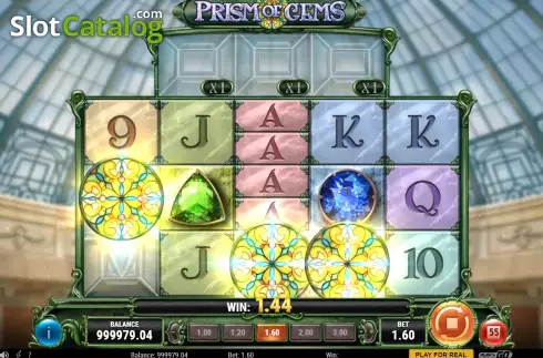 Bildschirm6. Prism of Gems slot