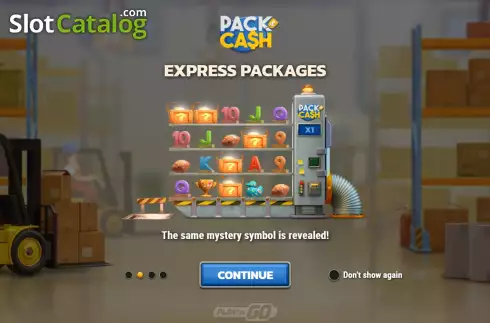 Captura de tela2. Pack and Cash slot