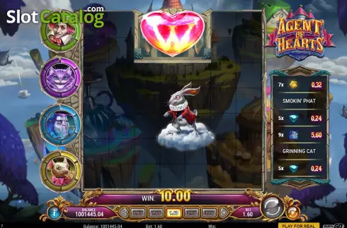 Free Spins 2. Agent of Hearts slot