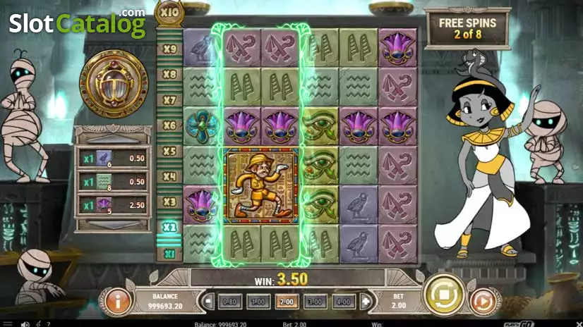 Video Charlie Chance and the Curse of Cleopatra Slot
