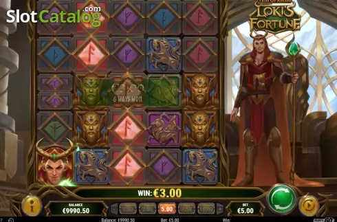 Ecran5. Tales of Asgard Loki's Fortune slot