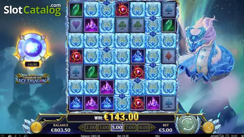 Video Slot Legend of the Ice Dragon