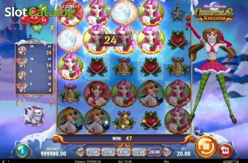 Bildschirm5. Moon Princess Christmas Kingdom slot