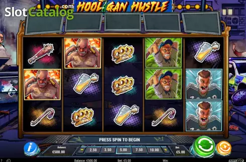 Bildschirm3. Hooligan Hustle slot