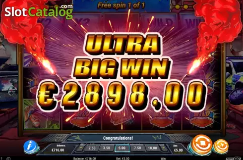 Ultra Big Win. Hooligan Hustle slot