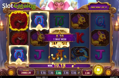 Bildschirm7. Idol of Fortune slot