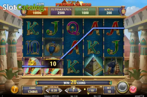 Win Screen 1. Cat Wilde and the Pyramids of Dead slot