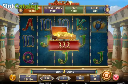 Win Screen 4. Cat Wilde and the Pyramids of Dead slot