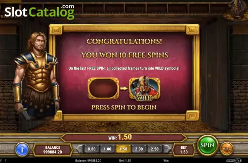 Free Spins 1. Gates of Troy slot